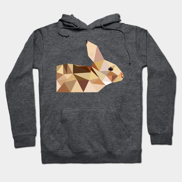 Geometric Rabbit Hoodie by stilldan97